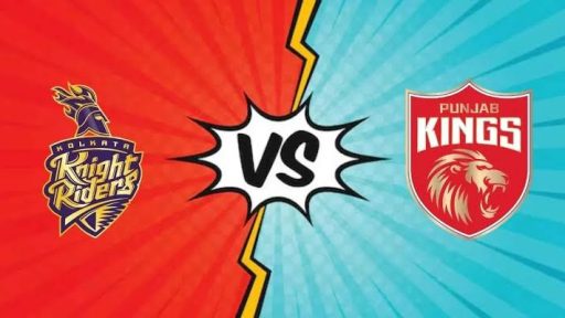 Kolkata Knight Riders vs Punjab Kings match banner